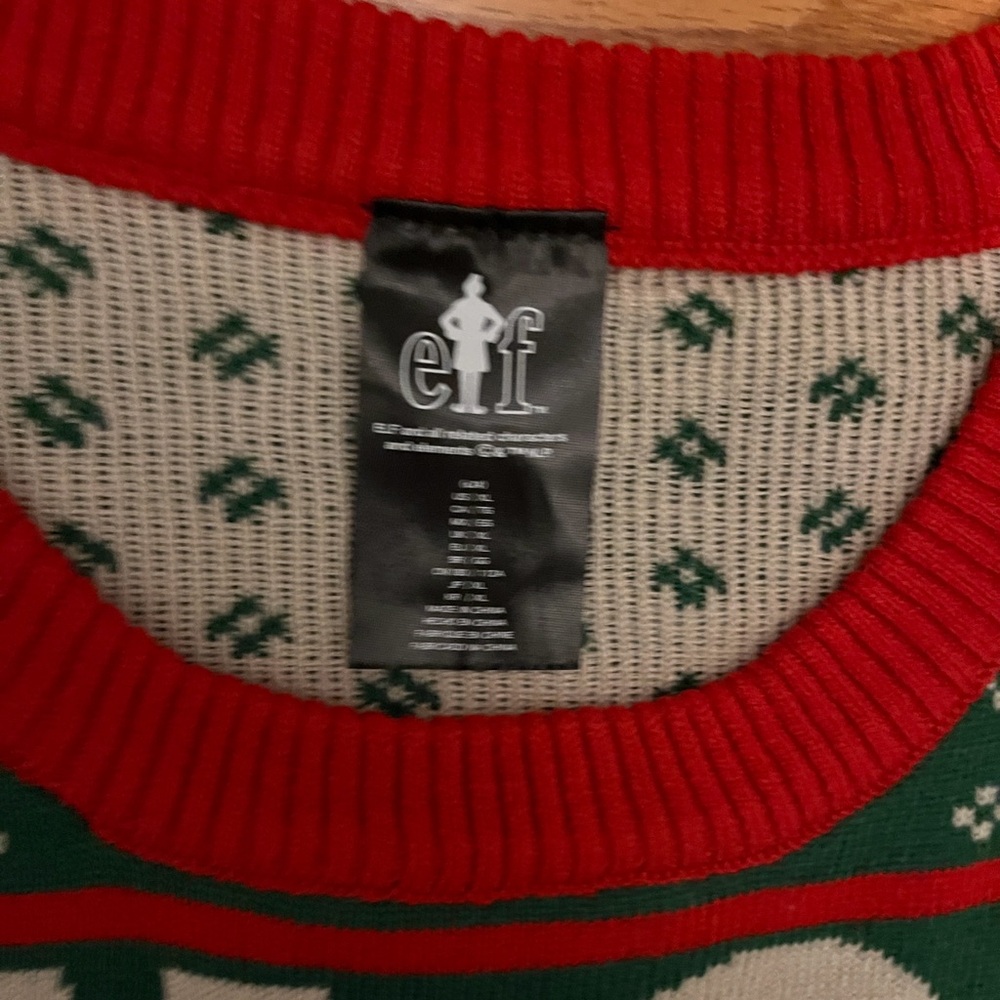ELF The Movie - Buddy Son of a Nutcracker Men's Christmas Knitted Sweater - Picture 4 of 5